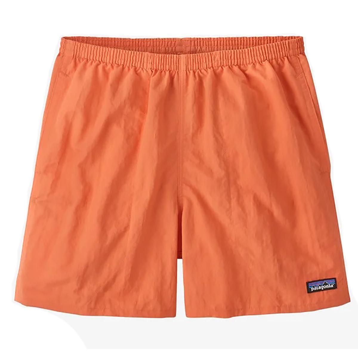 Patagonia Baggies 5 in Short Men's in Climb Hike Surf Tigerlily Orange